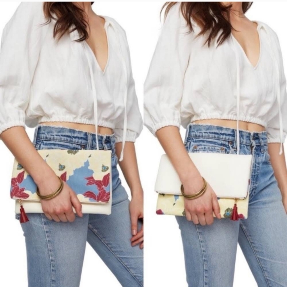 RACHEL PALLY reversible fold over clutch